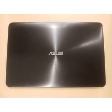 Крышка матрицы в сборе (крышка, петли, рамка) для ноутбука Asus X555, б/у